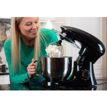 2200W Bolygómozgásos Konyhai Robotgép – 6,2L Rozsdamentes Acél Tál, 6 Sebességfokozat, Csúszásmentes Talp, PULSE Funkció