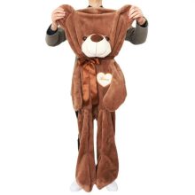 Plüss maci 80 cm barna