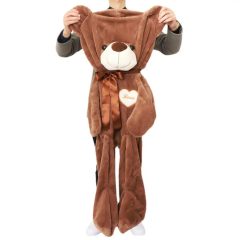 Plüss maci 80 cm barna