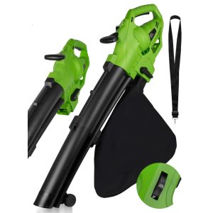   Elektromos lombszívó és lombfúvó 3 az 1-ben – 3500W, 270 km/h, aprító funkcióval