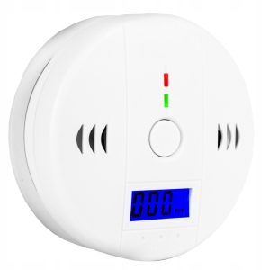   Vezeték nélküli CO (szén-monoxid) érzékelő - LCD kijelzős