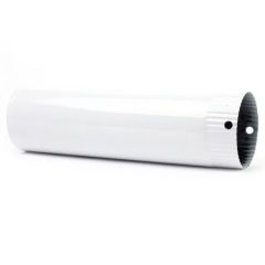   Zománcozott füstcső 118 mm átmérővel, 400 mm hosszúsággal – fehér