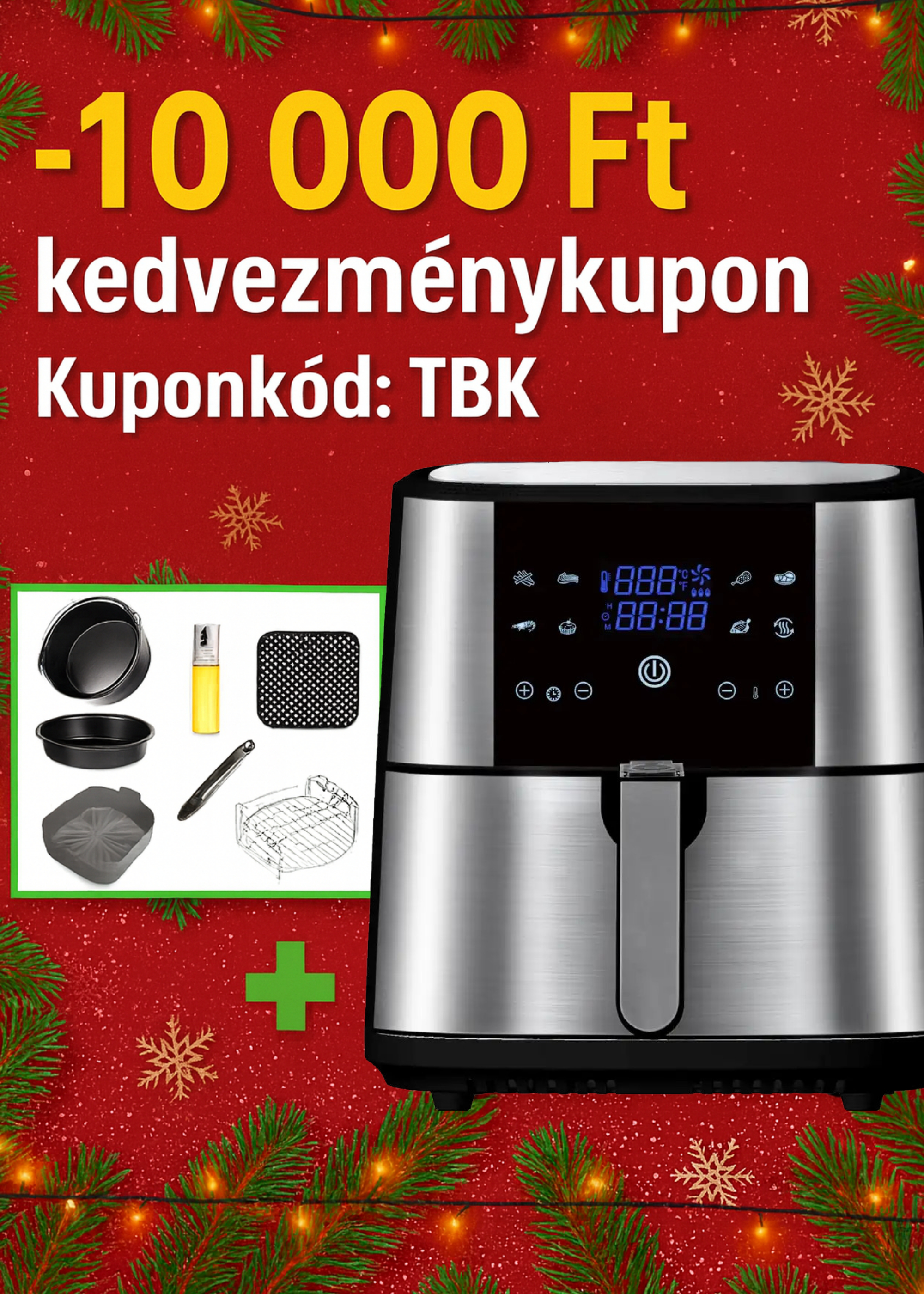 10000 Ft kedvezménykupon TBK kuponkóddal